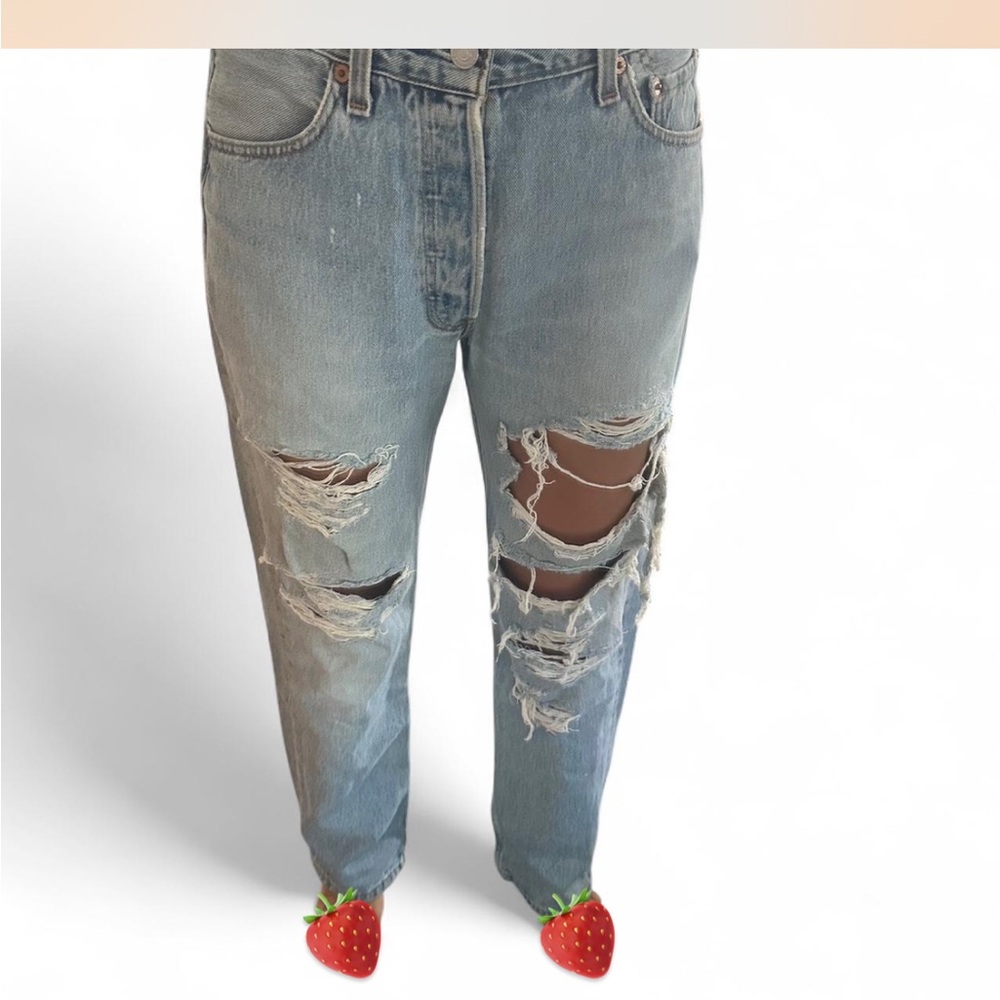 Distressed Vintage Levi’s 501 Jeans